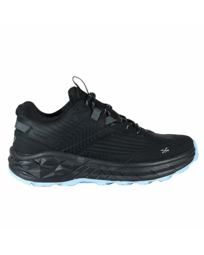 Hi-Tec Geo Fuse Trek: Women's Black Sports Shoes - Ideal for Trekking
