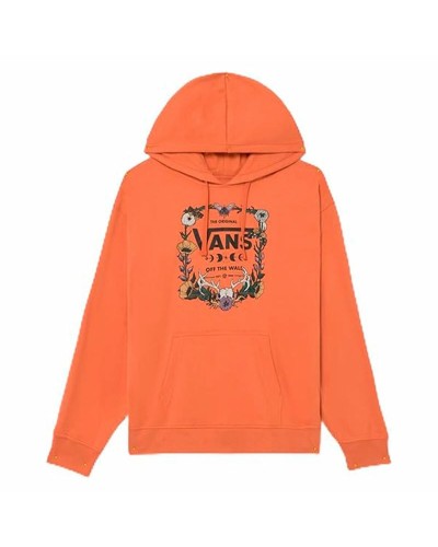 Tröja med huva Dam Vans Antler Floral