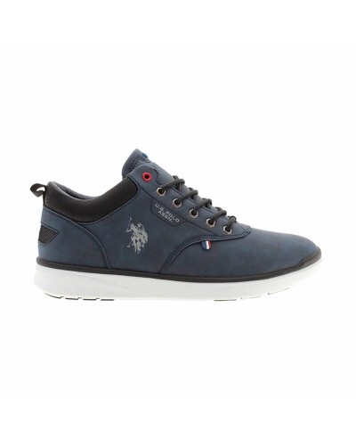 U.S. Polo Assn. Chaussures de Tennis Décontractées Homme YGOR006 Bleu Clair - Confortables & Tendance
