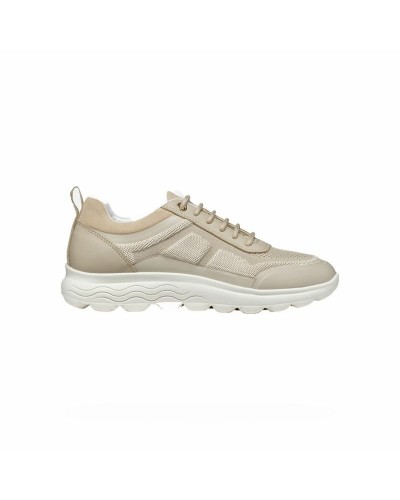 Geox Spherica C: Scarpe Casual Donna Beige - Traspiranti e Confortevoli

