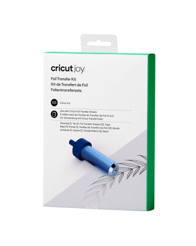 Cricut Joy Kit Transfer Foil, Lámina Oro Plata para Plotter de Corte
