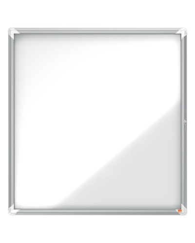 anslagstavla Esselte Vit Aluminium Glas 100 x 97,2 x 4,5 cm
