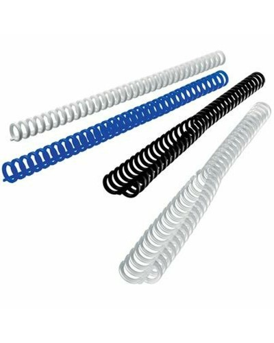 Bindande spiraler GBC Vit polypropen Plast (50 antal)