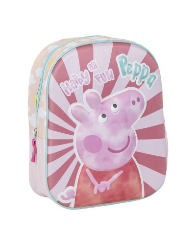 Schulrucksack Peppa Pig Rosa 25 x 31 x 10 cm