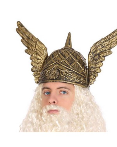 Casque Gaulois Vercingétorix - Réplique Historique Casque Romain - Taille Unique
