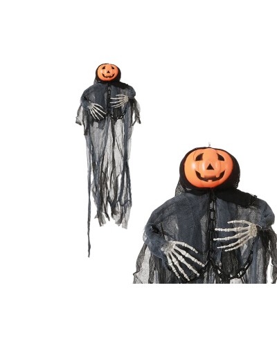 Halloween Pumpkin Decoration 100x54cm - Scary Ornament for Parties
