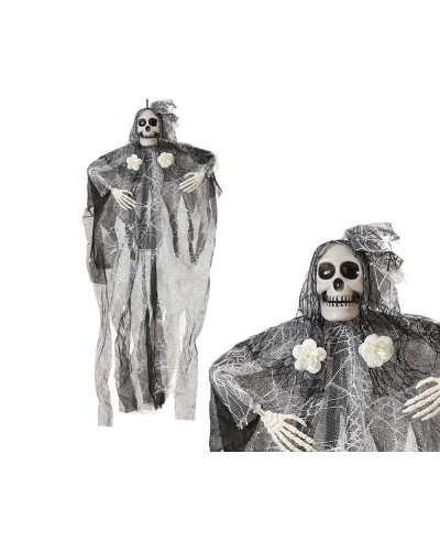 Scheletro Fidanzata Halloween 90cm - Decorazione Horror Casa Festa

