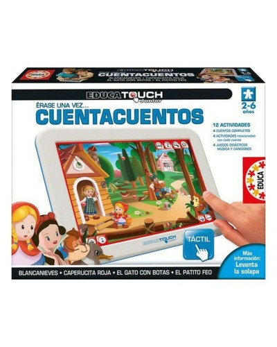 Educa Tablet Geschichtenerzähler Touch - Interaktives Lern-Tablet für Kinder

