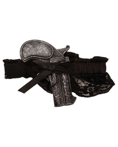 Pistola de Juguete Liguero - Accesorio Disfraz Fiesta de Halloween
