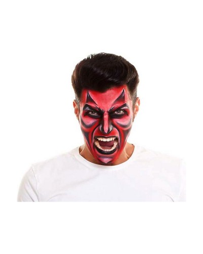 My Other Me Pittura Viso Demon 24x30cm - Trucco Halloween Horror
