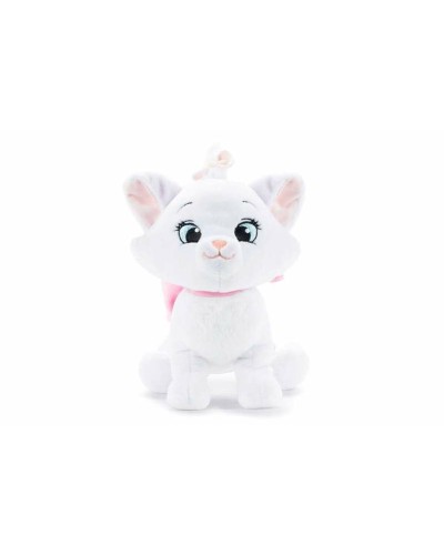 Peluche Disney Cakey Cat 25cm Blanco - Suave Gato en Poliéster
