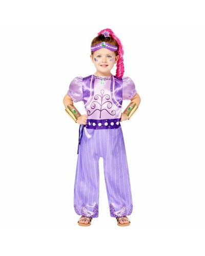 Girl's Purple Costume 6-8 Years - Ideal for Carnival and Parties

