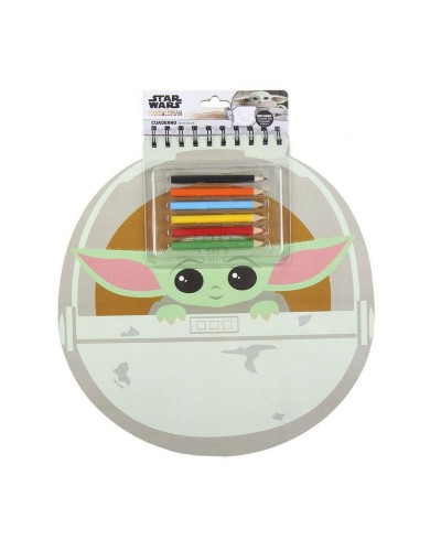 Stationery Set The Mandalorian Notebook (30 x 30 x 1 cm)