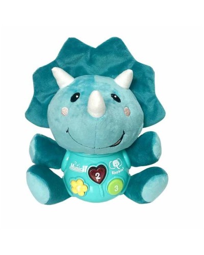 Peluche Musical Dinosaurio 24cm - Juguete Suave para Bebés y Niños
