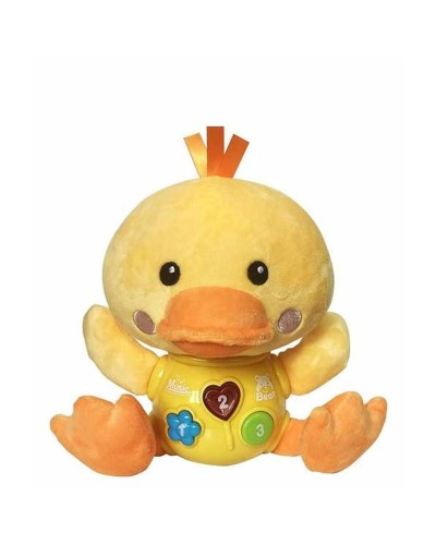 Peluche Musical Pato 24cm - Juguete Suave para Niños
