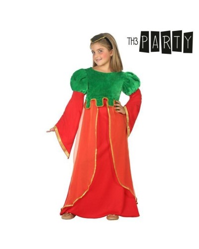 Mittelalterliches Burgfräulein Kostüm für Mädchen - Karneval Prinzessin Kleid - Größe [Größe einfügen]
