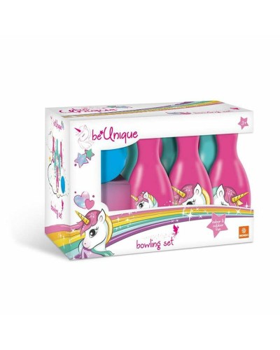 Mondo - Bowling Unicorno Bambini - Gioco Birilli Colorati - Divertimento Indoor/Outdoor
