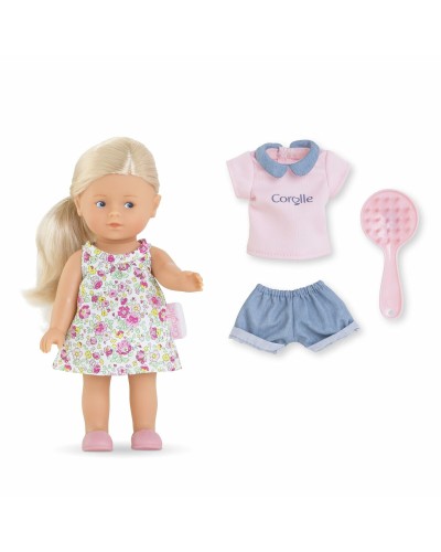 Corolle Mini Monde Rosy: Babypuppe + Spielzubehör
