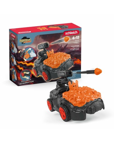 Schleich Lava Crashmobile - Adventure Playset with Vehicle and Figure
