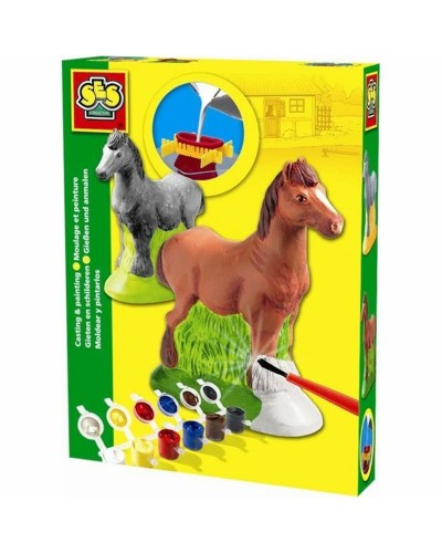 SES Creative - Horse Drawing Set: Color and Create Your Own!
