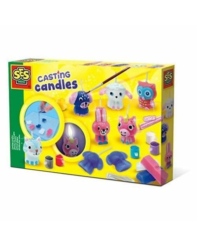 SES Creative - Set Casting Candles: Crea Candele Fai Da Te per Bambini
