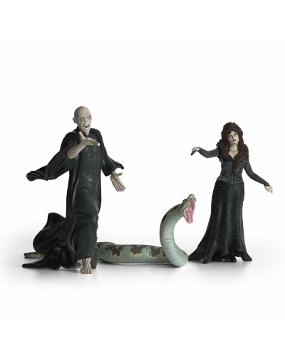 Schleich Voldemort, Nagini & Bellatrix - Set Figurines Magiques (3 pièces)
