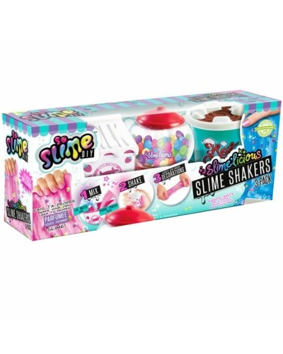 Canal Toys SLIMELICIOUS Violetta : Set 3 Pâtes à Modeler Parfumées - Jeu Créatif
