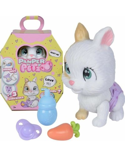 Simba Pamper Petz : Poupée Bébé Interactive + Accessoires - Jeu de Rôle
