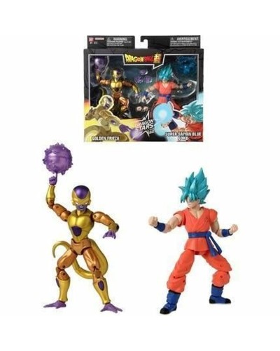 Toimintahahmot Dragon Ball Super Dragon Stars: Golden Frieza vs Super Saiyan Blue Goku 17 cm