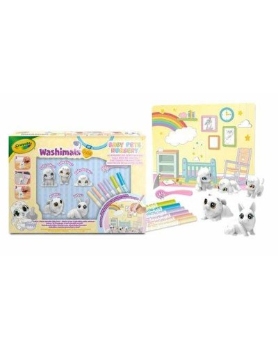 Skrivset Crayola Washimals Baby Pets Nursery Pack