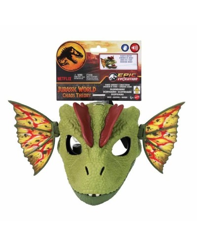 Mattel Disfraz Dilophosaurus Lanzaveneno Niño - Disfraz Dinosaurio
