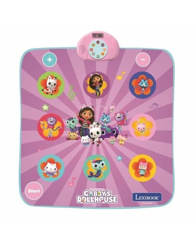 Lexibook Tapis de Jeu Gabby's Dollhouse - Rembourré, Coloré, Amusant !
