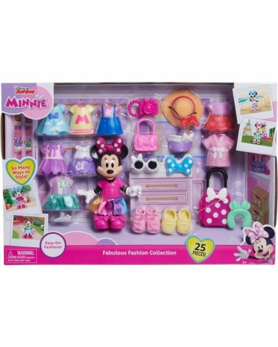 Disney Minnie Mouse - Set de Accesorios para Muñecas - Zapatos, Bolso y Gafas
