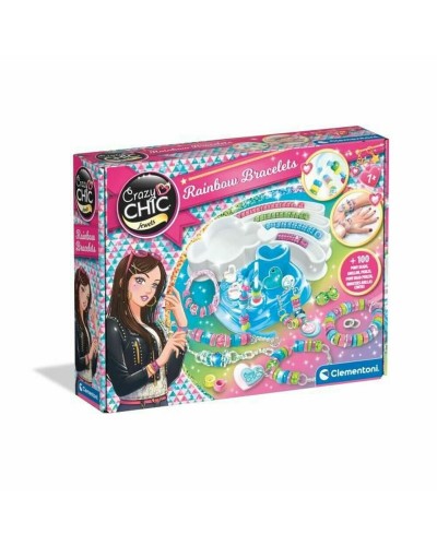 Clementoni Bracciali Multicolor - Kit Crea Gioielli Fai da Te Bambina
