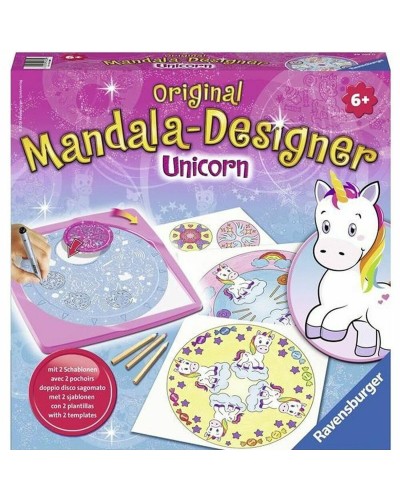 Ravensburger Diseño Mandala Unicornio: Diseños para Pintar para Niños
