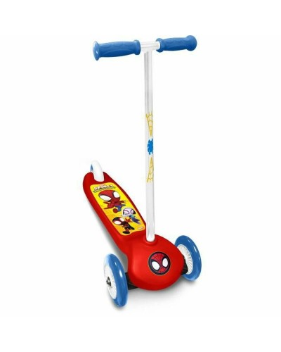 Trottinette Spidey Stamp - Enfant, Pliable, Aluminium - Amusement en Plein Air !
