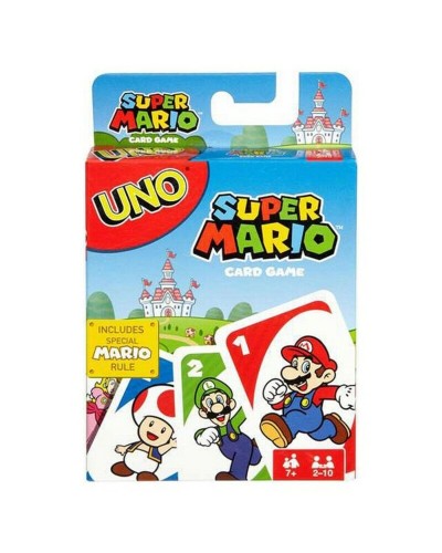 Mattel UNO Super Mario : Jeu de Cartes Familial, Amusement et Collection
