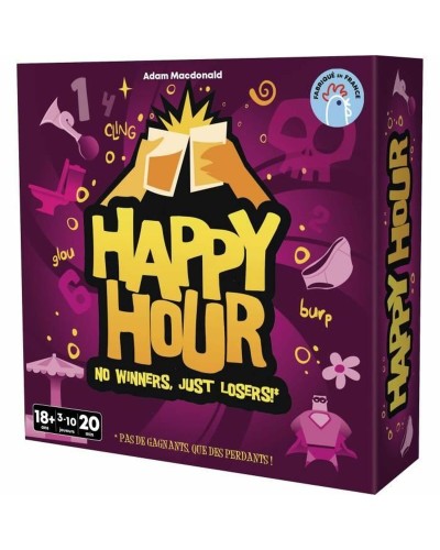 Asmodee Happy Hour : Jeu de Société Amusant pour Adultes (FR)
