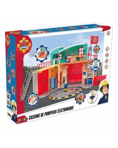 Smoby Fire Station Electronic: Lights & Sounds - Pretend Play

