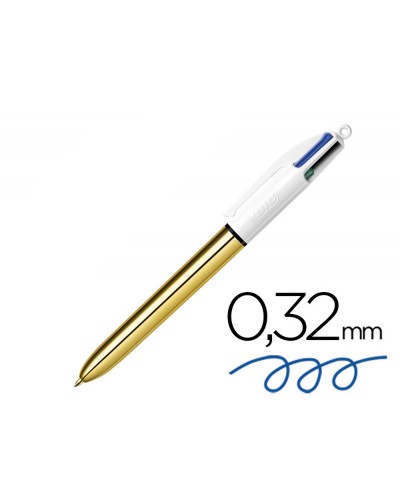 Boligrafo de tinta líquida Bic Gouden