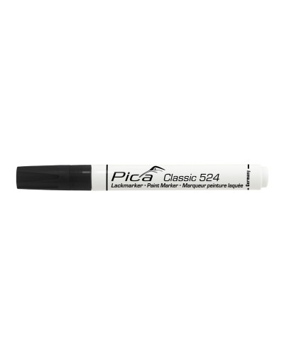 Pica Classic - Permanent Marker Black - Fine Tip - Universal Use
