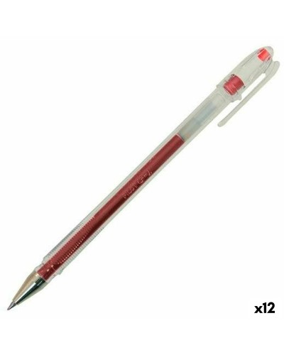 Pilot G-1 Stylo Roller Rouge 0.3mm - Écriture Précise (Lot de 12)

