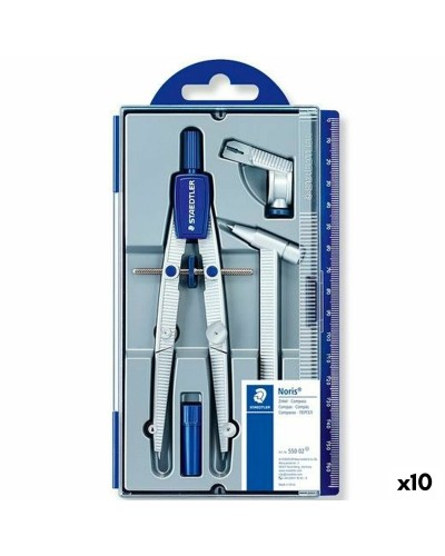 Kompassi Staedtler 550 4 Kappaletta Harmaa (10 osaa)