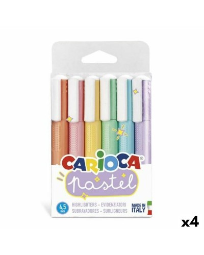 Carioca Set 6 Multicoloured Markers Cake - Ideal for Drawing

