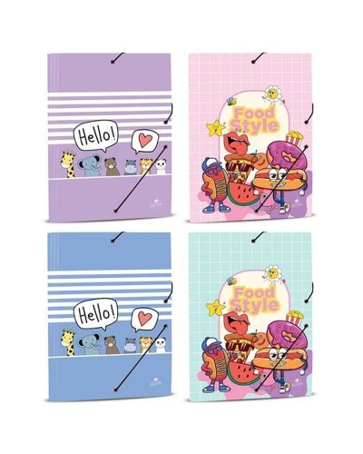 Portadocumenti Mariola A4 Multicolore - Organizer Documenti Ufficio/Scuola
