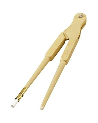 Faibo Wooden Brown Compass for Blackboard with Chalk
