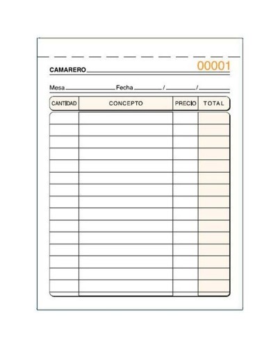 Libro Fatture 10,5x15cm - Blocchetto Ricevute Fiscali - 10 Pezzi
