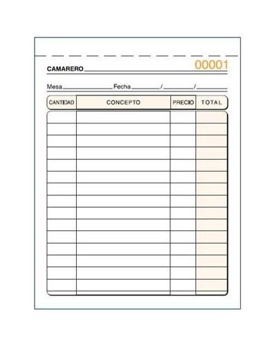 Libro Fatture 10.5x15cm - Blocchetto Ricevute Fiscali (10 Unità)
