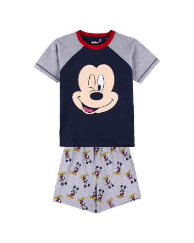 Sommarpyjamas Mickey Mouse Grå