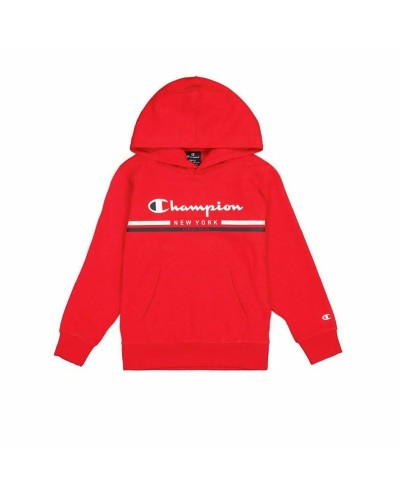 Jungen Sweater mit Kapuze Champion Rot